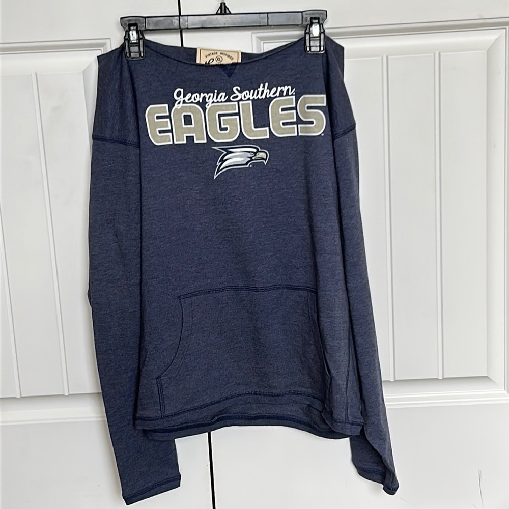 Georgia Southern Off-the-Shoulder Sweater